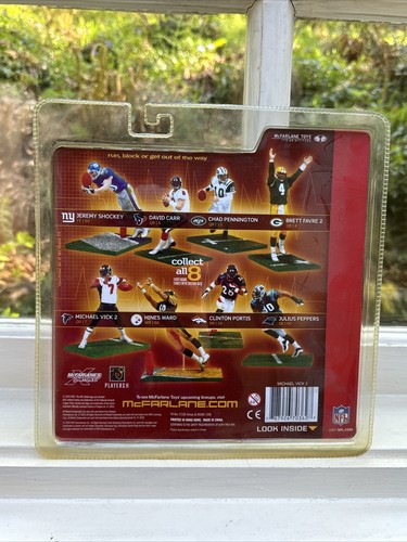 2003 Mcfarlane MICHAEL VICK Series 7 Action Figure White Jersey NFL  - Bild 5 von 5