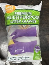 Clean Ones Premium Dishwashing Multipurpose Gloves Non Slip Grip 9 Pairs Large