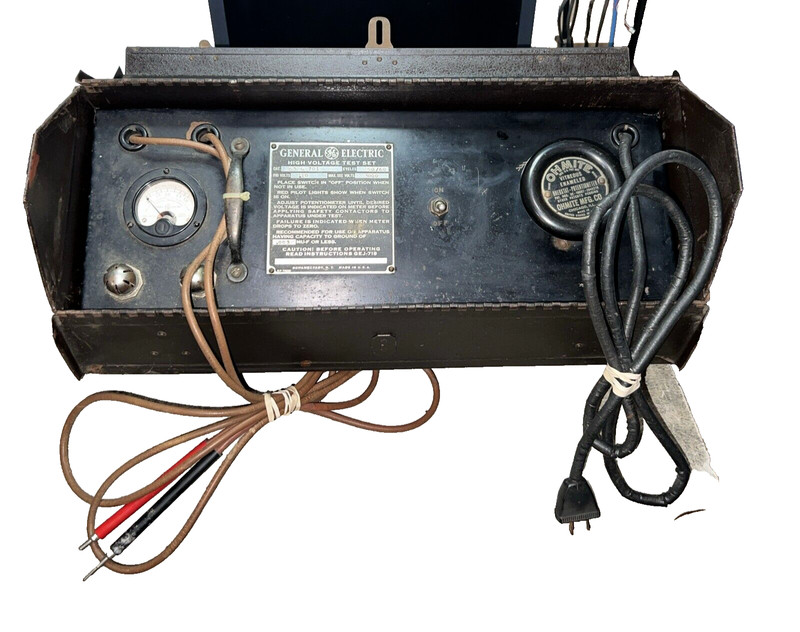 GENERAL ELECTRIC High Voltage Test Set  Cat# 63 G 701