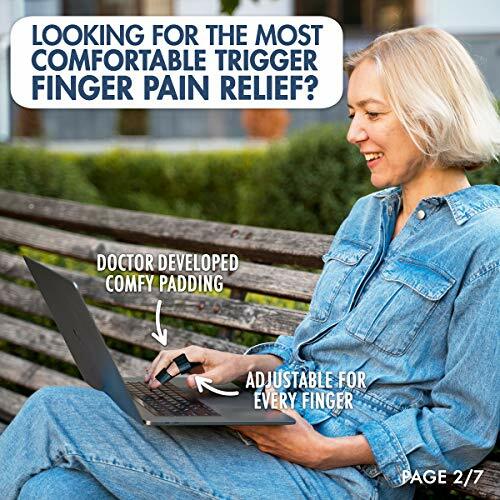 Dr. Frederick's Original Trigger Finger Splint - 2 Pieces - Doctor-Developed ... - Picture 2 of 6