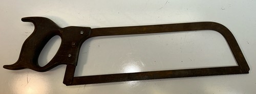 E.C.Atkins & Co Indianapolls Ind 13.5" Blade Meat Saw Hack Saw - Picture 5 of 11