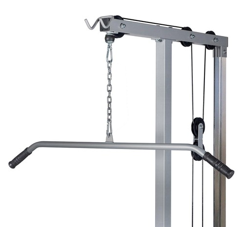 Lat Pull Down Exercise Machine Low Row Bar Cable Fitness Home Gym Body Workout - Picture 14 of 24