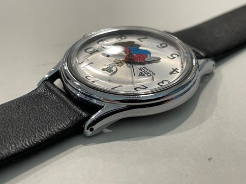 Vintage Disney Lorus Backward Goofy Watch V516-6A00 Silver Tone - EXE - Runs - Bild 3 von 12