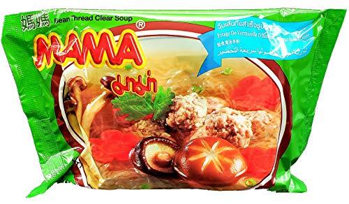 Fideos orientales instantáneos estilo ramen MAMA | Sabor a sopa transparente hilo de frijol | 10 P - Imagen 1 de 4
