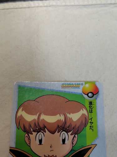 [LP-] Eevee 6 Japanese Anime Collection Carddass Bandai Pokemon Card 11402 - Picture 2 of 8