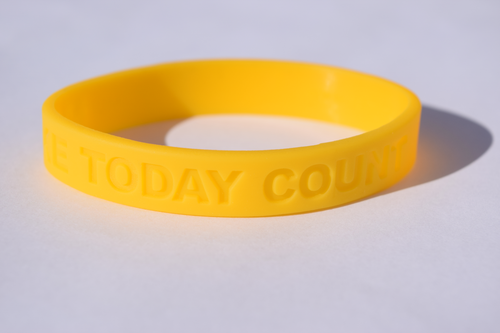 Classic Custom Debossed Silicone Wristbands - Personalized Rubber Bracelets - Picture 60 of 62