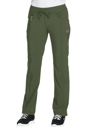 Olive Cherokee Scrubs Infinity Low Rise Straight Leg Drawstring Pant 1123A OLPS - Bild 1 von 4