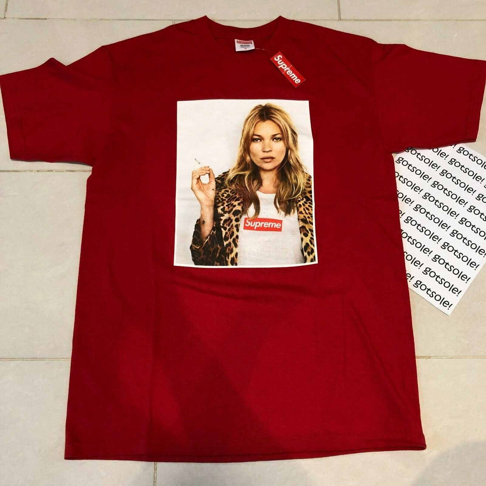 supreme 2012SS ケイトモス Tシャツ ボックスロゴ-