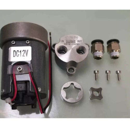 Bomba de engranajes eléctrica 12V24V enfriador de aceite bomba bomba de circulación bomba de succión - Imagen 3 de 11