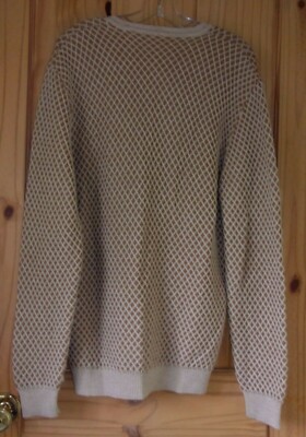 Roberto Collina NWT 100% Brown & Tan Merino Wool V-neck Cardigan 