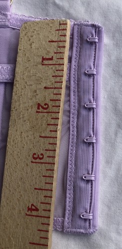 Sexy Adore Me Lavendel Bralette 26" Band B/C Spitze Bügel 6 Haken und Augen Neu mit Etikett - Bild 13 von 15