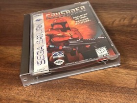 Crusader: No Remorse (Sega Saturn, 1996) CIB with manual and insert