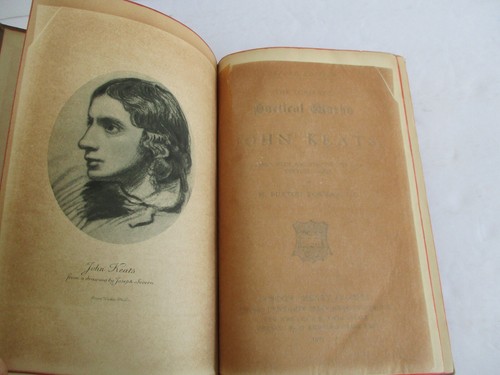 Complete Poetical Works of JOHN KEATS, edited by H. Buxton Forman, 1907 - Picture 3 of 7