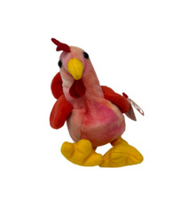 Ty Beanie Babies 1997 ORIGINAL  Doodle the Rooster Retired ULTRA RARE BNWT