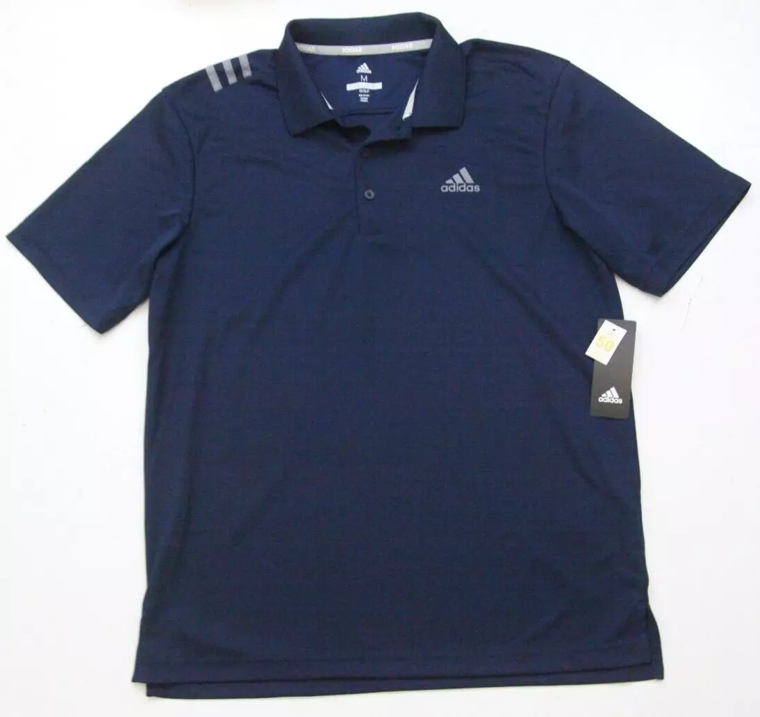 Adidas polyester polo shirts hot sale