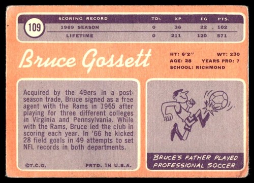 1970 Topps Football Cards #1-#132 Pick From Scans .10¢ shipping after 1st one! - Picture 317 of 391