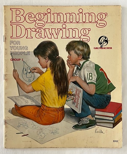 Grumbacher Beginning Drawing For Young People 1-3 Art Instruction 1982 - 4 Books - Picture 2 of 24