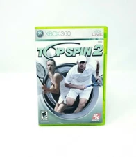 Top Spin 2 (Microsoft Xbox 360) Complete CIB 