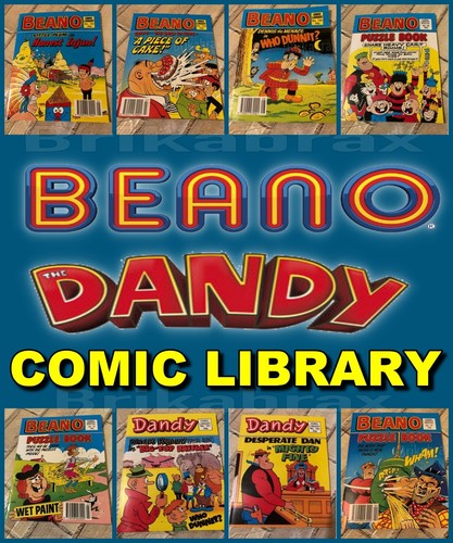 Beano & Dandy Comic Library (Paperback Comics 1980s / 1990s) Select Item  - Imagen 1 de 125