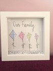 Personalised Family Names Gift, Home, Family Names, Watercolour Kite Print
