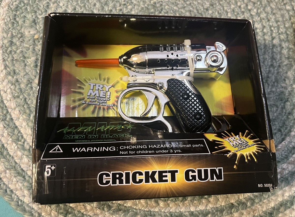 Universal Studios Men In Black Cricket Gun Toy Replica NEW Sounds