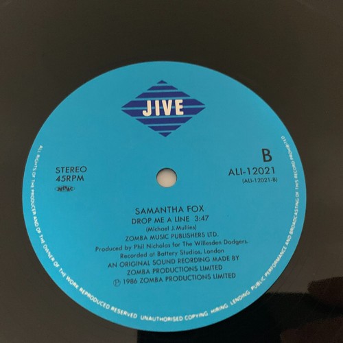 Samantha Fox Touch Me 1986 Japan 12 Inch EP Vinyl w/Obi Insert Calender NM - Picture 12 of 13