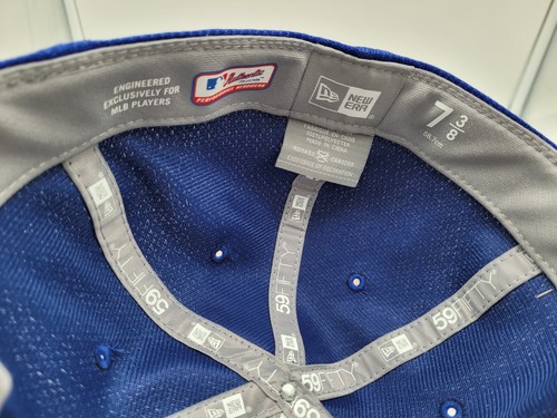NEW ERA 59FIFTY MÜTZE KAPPE KANSAS CITY KC ROYALS 7 3/8 MLB AUTHENTISCHE DIAMANTENÄRA - Bild 9 von 13