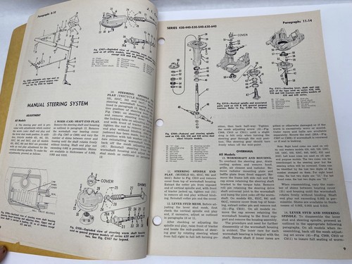 Vintage I&T Shop Service Manual C-19 J. I. Case Tractor Series 430 440 530 540.. - Picture 7 of 17
