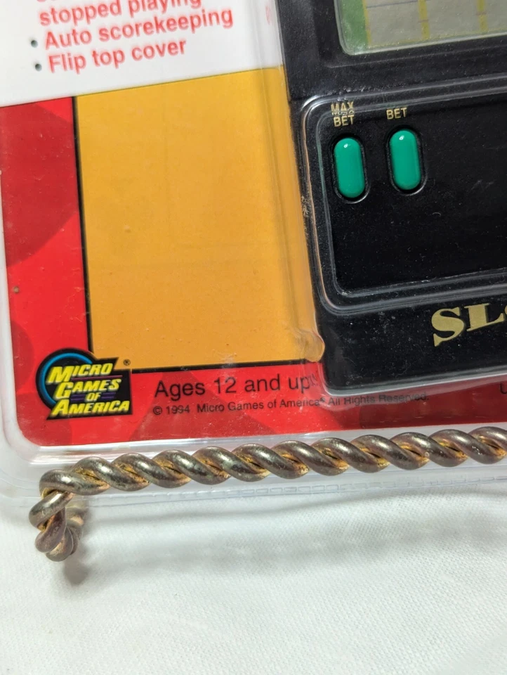 Micro Games Of America Mini Vegas 1994 juegos de casino de bolsillo tragamonedas manuales NUEVO Foto 3 de 4