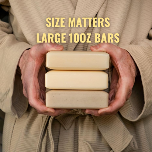 San Francisco Soap Co Man Bar Juego de Regalo de 3 Piezas - Sin Productos Químicos Nocivos - Bueno para - Imagen 6 de 9