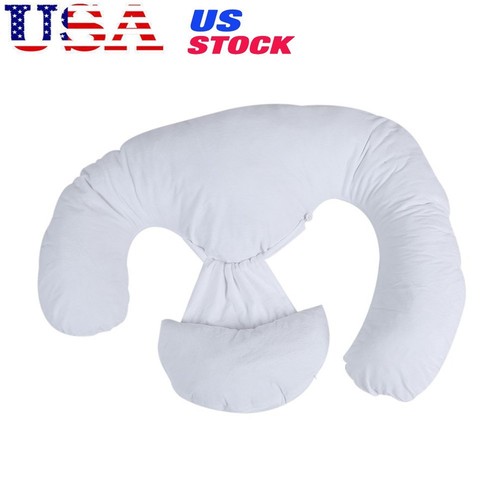 Full Body Support Pillow Pregnancy Comfortable Belly E Shape Belly