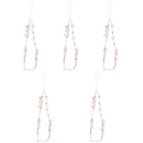 5 Pieces Anti-verlorene Handykette Kristall-Telefonarmband Verlorenes Lanyard - 第 12/12 張圖片
