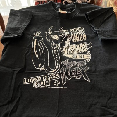 New York REL-X / Lower Class Brats 2003 tour tee