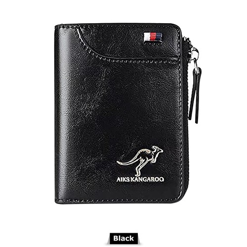 Herren Herren RFID Blocking T1 Leder Geldbörse Kreditkarte Ausweis robust wasserdicht - Bild 13 von 15