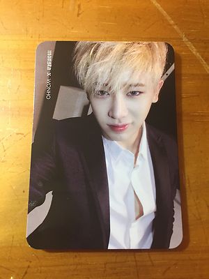 MONSTA X 1st Album Beautiful BESIDE Ver. Wonho Photo Card Official