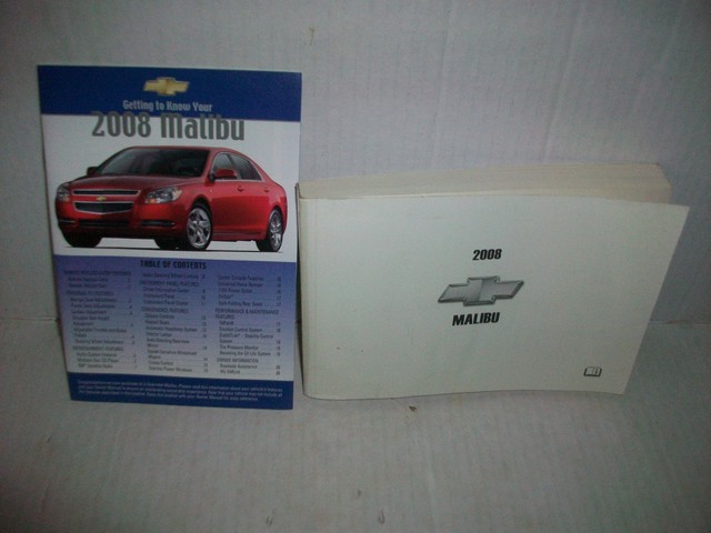 2008 Chevrolet Malibu owners manual | eBay