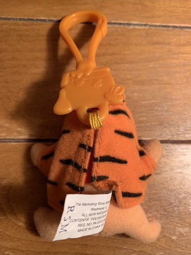 McDonald’s The Tigger Movie Winnie The Pooh Soft Toy Clip - Picture 4 of 8