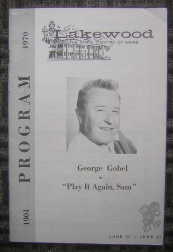 Programa de Teatro Estatal Lakewood 1970 - "Play It Again, Sam" por Woody Allen - Imagen 1 de 4