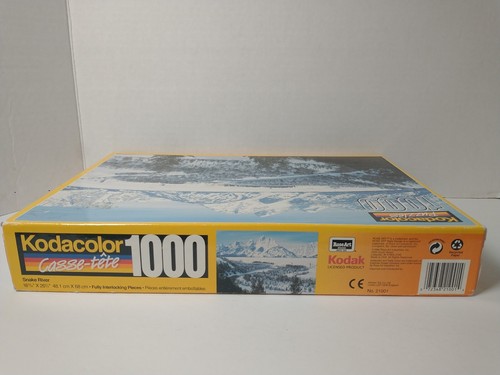 Kodacolor 1000 Piece Puzzle Snake River 18” X 26" 1996 NEW SEALED - Picture 3 of 7