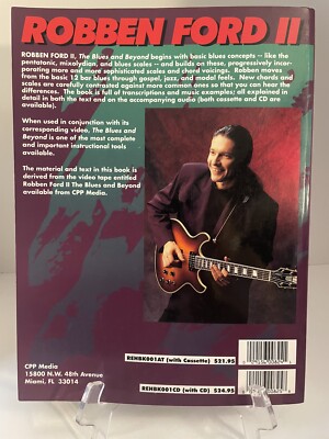 アート・デザイン・音楽 Robben Ford The Blues And The Beyond Robben Ford - The Blues and Beyond: Book & Online Audio