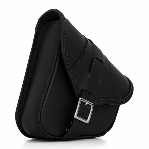 Bob Special  Leather swingarm bag  Harley-Davidson® Softail® Italian Leather br - Picture 3 of 8