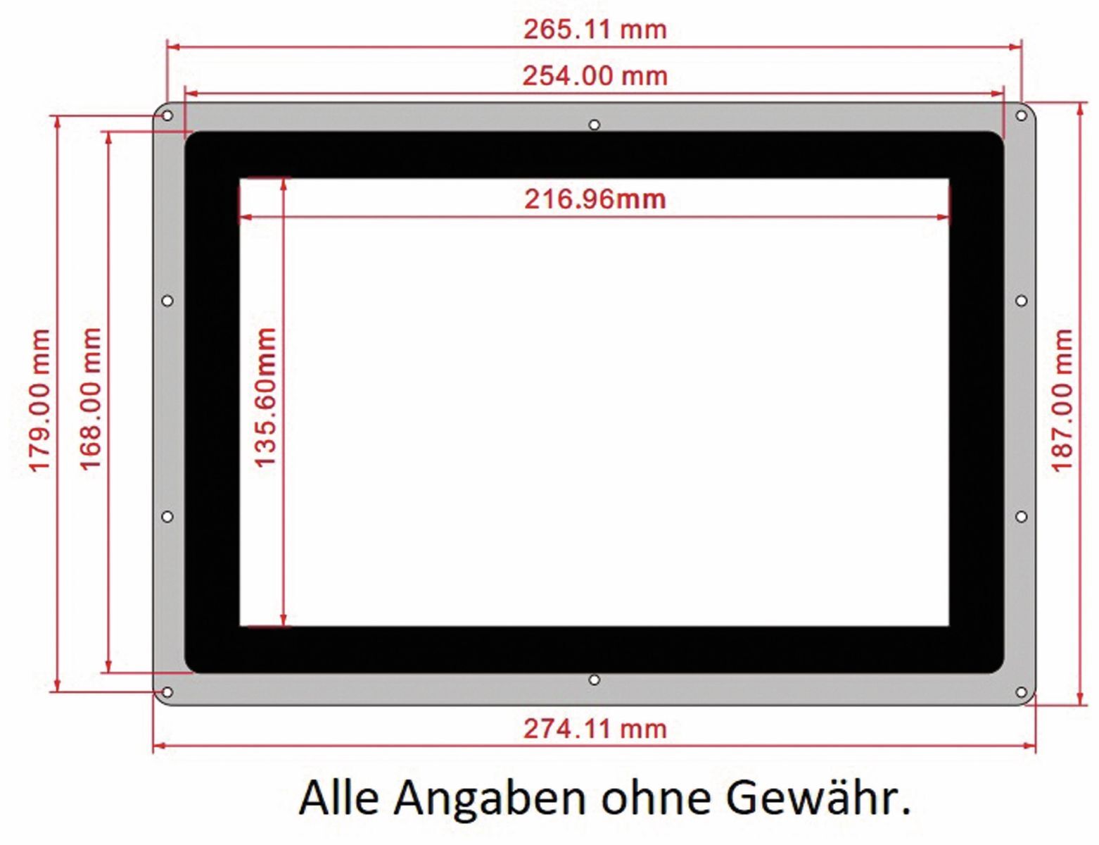 JOY-IT 10.1 Touchscreen Display für Raspberry Pi