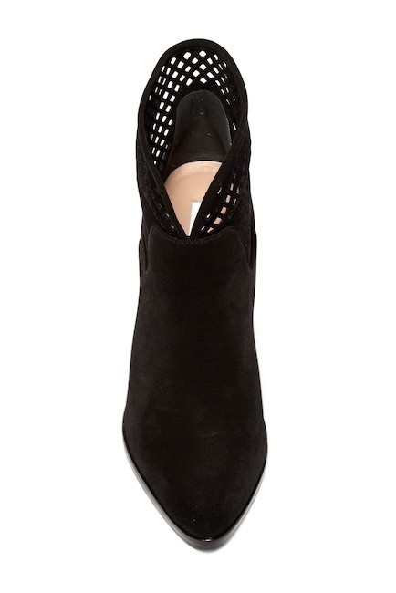 Diane Von Furstenberg Jaen Women's Women's Women's black suede pull on booties sz. 5.5 M 3117c3 Diane Von Furstenberg Jaen Women's Women's Women's black suede pull on booties sz. 5.5 M 3117c3