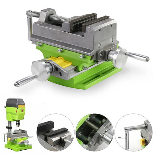 Cross Slide Work Table Compound Vise Drill Press Bench Axis Mill Machine Vice - Picture 5 of 6