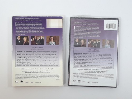 Agatha Christie's Poirot: Series 13 (DVD, 3-Disc Set, 2014) - NEW - Picture 3 of 6