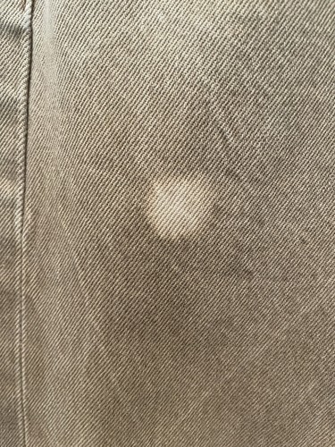 Levis Jeans Mens 34/32 501 XX Straight Leg Button Fly Tan Denim Work Jeans Read - Picture 11 of 12