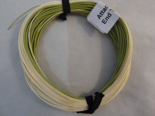WF 1WEGHT FLOATING LINE TWO TONE BEIGE AND PASTEL GREEN, , - Picture 1 of 1