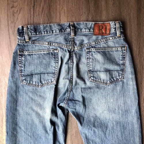 VTG Polo Jeans Co Men’s Size 33x32 Ralph Lauren Denim Thompson Loose Y2K Baggy - Picture 4 of 11