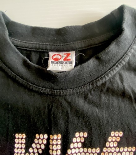 Kiss Concert T shirt Size Large Black Alive In Melbourne 2003 Vintage 100% Cotto - Picture 3 of 6
