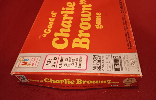 Juego completo vintage Milton Bradley 1971 Good ol Charlie Brown por favor leer - Imagen 21 de 24
